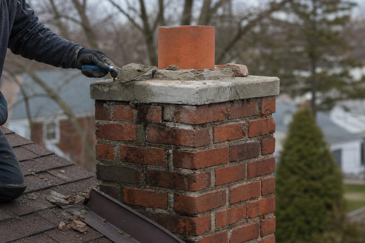 Chimney Cap Installation